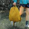 Nylon Backpack Solid Color Large Capacity Backpack