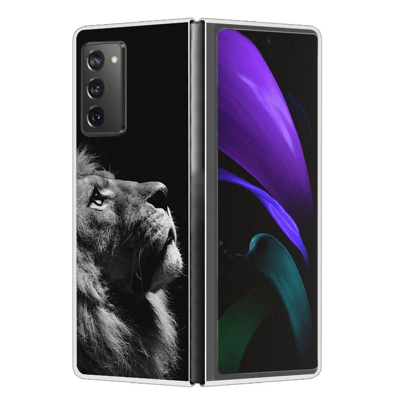 For Samsung Galaxy Z Fold2 Fold4 Fold5 Case Shockproof Hard Plastic PC Back Cover For Samsung Galaxy Z Fold 3 5 4 5G Phone Cases