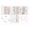 30Sheets Self Adhesive Scrapbook Stickers Creative DIY Decorative Sticker  Journaling