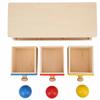 Baby Imbucare Box Children Toys Wooden Coin Ball Box Boys Girls Educational Toys#3