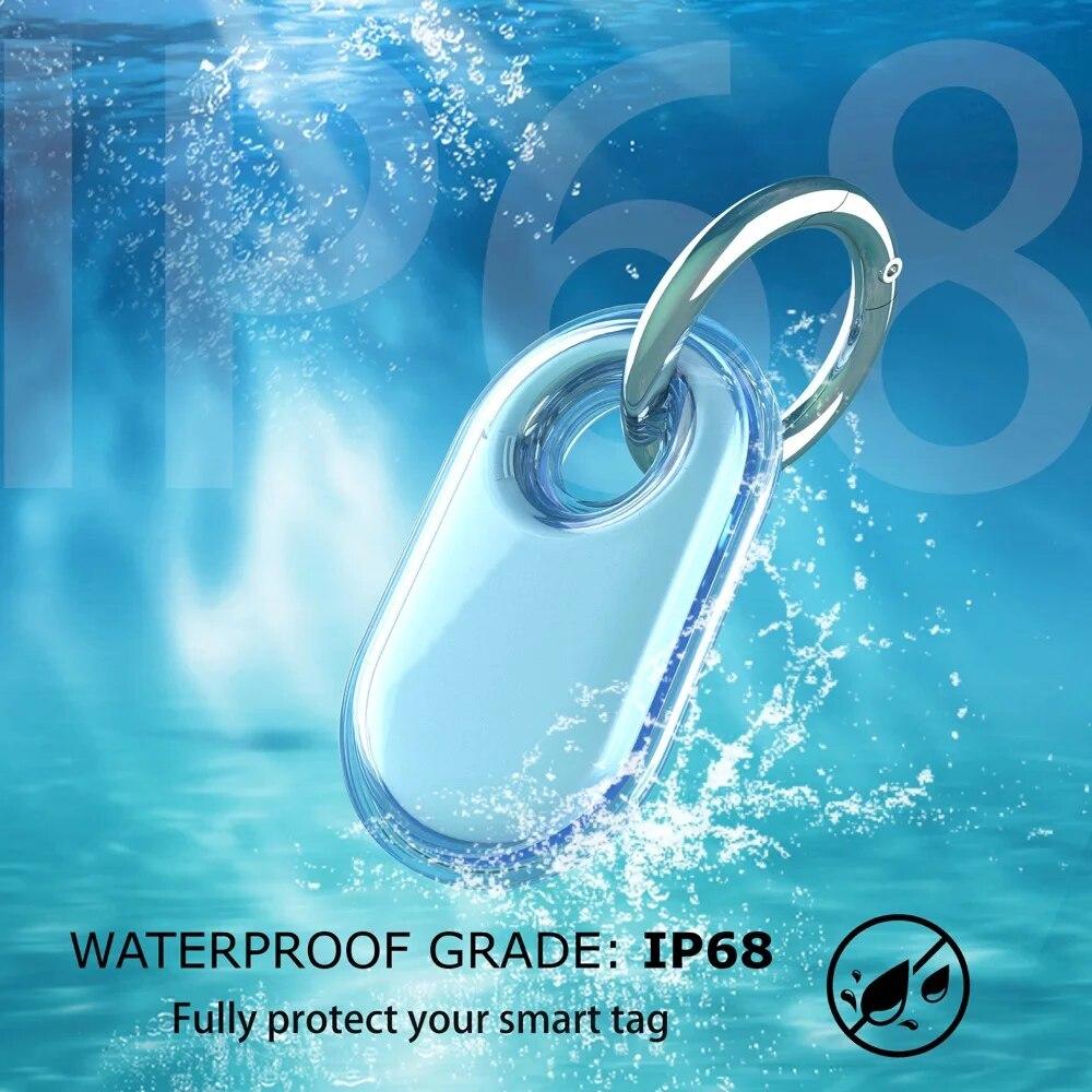 Etui na Samsung Galaxy SmartTag 2 Etui Ochronne Przezroczyste Etui TPU na Galaxy Smart Tag 2 Powłoka Ochronna Wodoodporne Akcesoria
