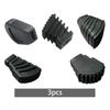 3Pcs Drum Stand Feet Percussion Accessories Pad Anti Slip Maintenance Replacement Easy Installation Leg Cap Rubber