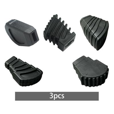 3Pcs Drum Stand Feet Percussion Accessories Pad Anti Slip Maintenance Replacement Easy Installation Leg Cap Rubber