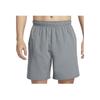 Nike Solid Color Logo Drawstring Shorts Men Bottoms Silver DV9345-084