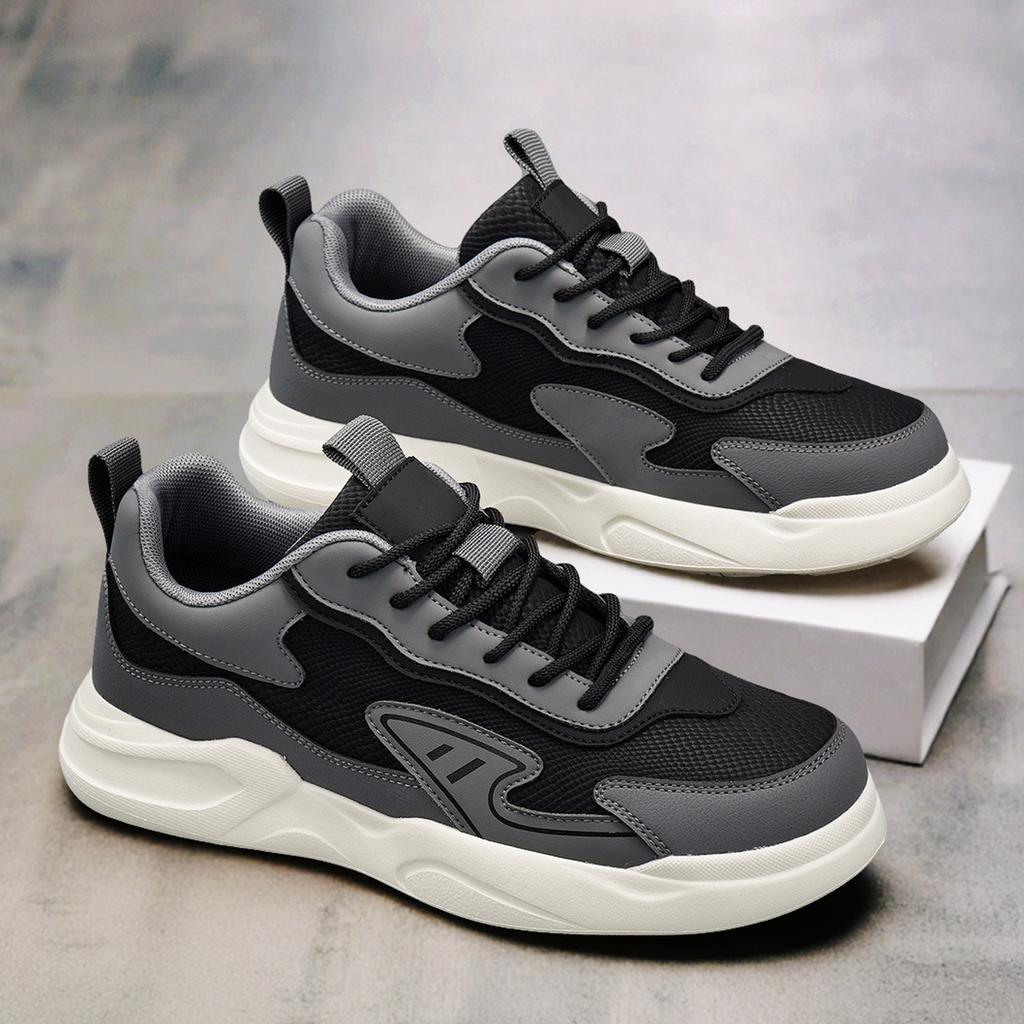 Men Chunky Casual Sneakers Breathable Sport Shoes for Walking Travel Commuting Streetwear and Everyday Wear Sizes 39-44