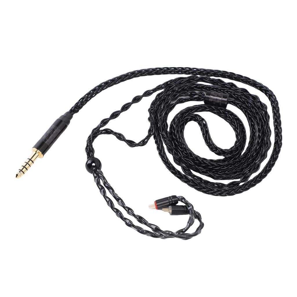 Cable Fit for KZ ZST AS10 ZSR Earphone 4.4mm Balanced Male To 2 Pin 0.78mm 16 Core Silver Plated OFC