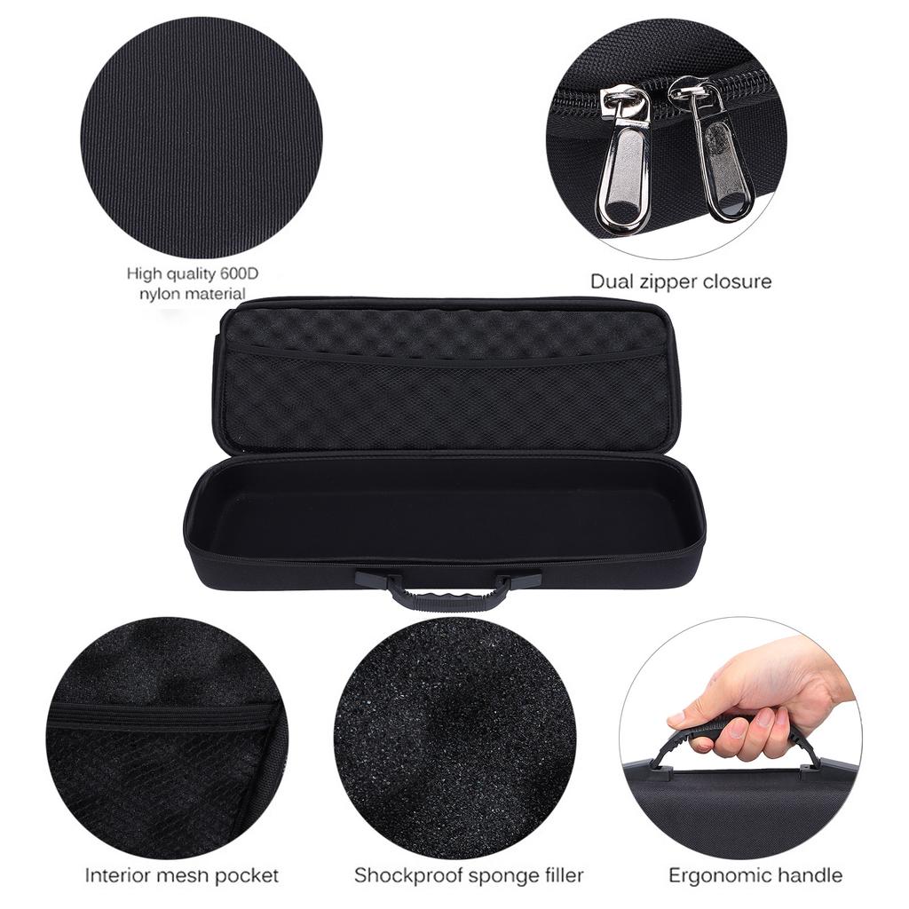 Carcasă pentru undițe de pescuit EVA, rezistentă la șoc, carcasă tare, mulinetă, organizator de pungi de depozitare