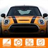 Car Hood Decal Sticker For MINI Cooper F55 F56 Bonnet Engine Cover Racing Stripe