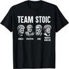 Team Stoic Philosopher Marcus Aurelius Epictetus Seneca Zeno T-Shirt