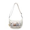 New Commuter Versatile Canvas Shoulder Bag Student Lazy Style Cartoon Cute Underarm Bag Messenger Bag