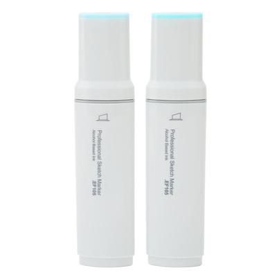 2pcs Jumbo Markers Professional Quick Drying Even Ink Absorption Alcoholic Large Wide Tip Markers