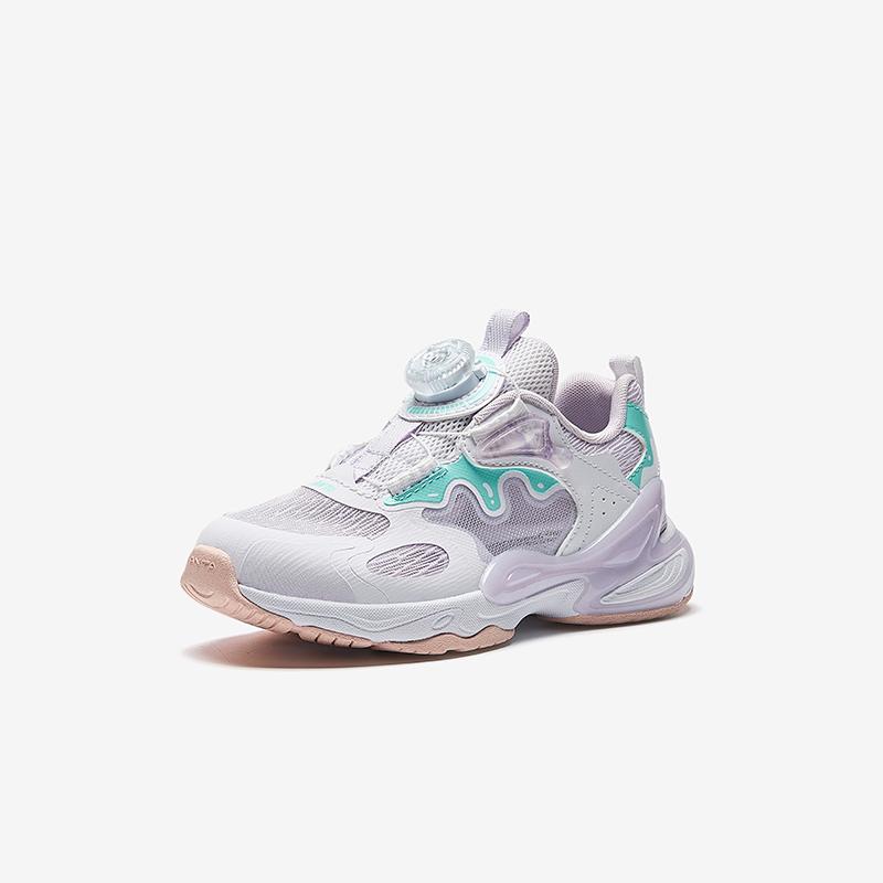 Anta Kids Butterfly Wing Trendy Fashion Comfortable Versatile Lightweight Big Mesh Button Sports Wear-Resistant Low-Top Casual Shoes 322529923