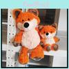 Adorable Cartoon Orange Fox Plush Toy For Kids Ideal Birthday Gift For Animal Lovers