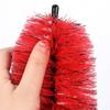 Non-Scratch Long Tire Cleaning Brush Red Soft Bristle Wheel Rim Brush  Motorcycles Car Truck