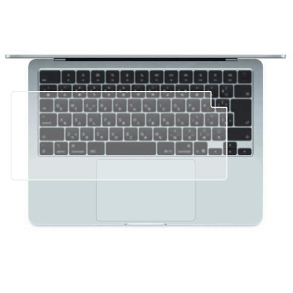 ClearView Keyboard Cover for 13-inch MacBook Air M4 (2025) - Protective Film, Made in Japan [Quiet]