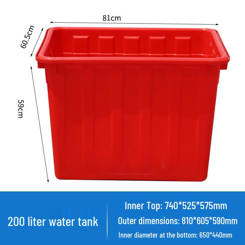 Rectangular Thickened Plastic Water Tank for Aquaculture and Fish Farming