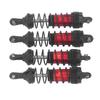 4Pcs RC Car   Aluminum Alloy Stable High Elasticity Front Rear Shock Damper for LC Racing 1Celsius14 1Celsius16