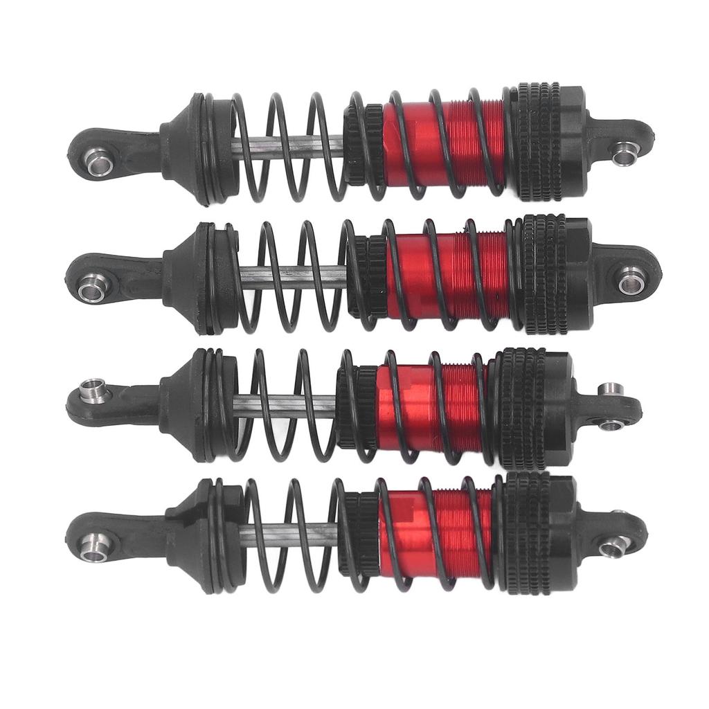 4Pcs RC Car   Aluminum Alloy Stable High Elasticity Front Rear Shock Damper for LC Racing 1Celsius14 1Celsius16