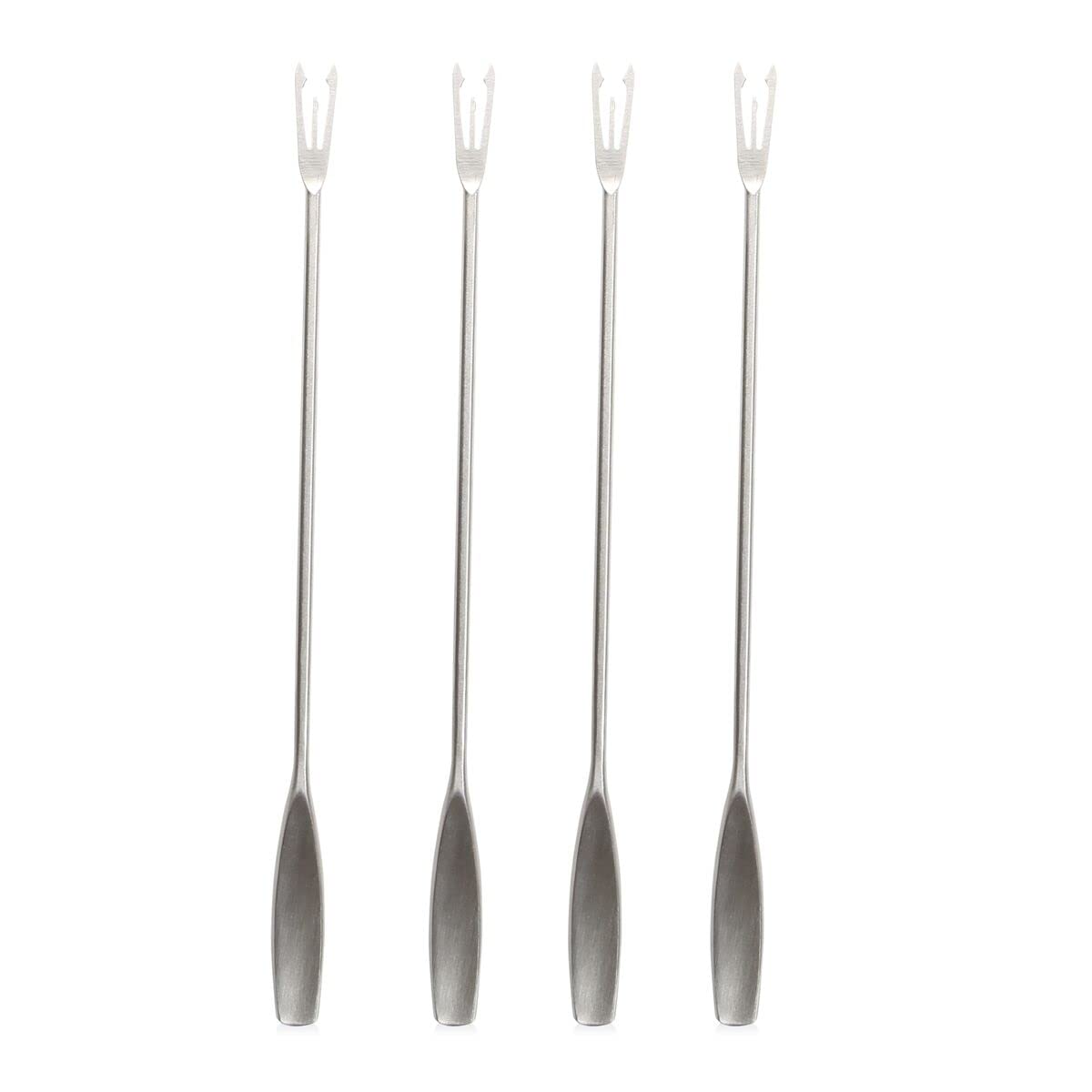 

BOSKA Cutlery Set 275 x 84 x 26mm Fondue Fork Set of 4 Stainless Steel 330304 4 Pieces
