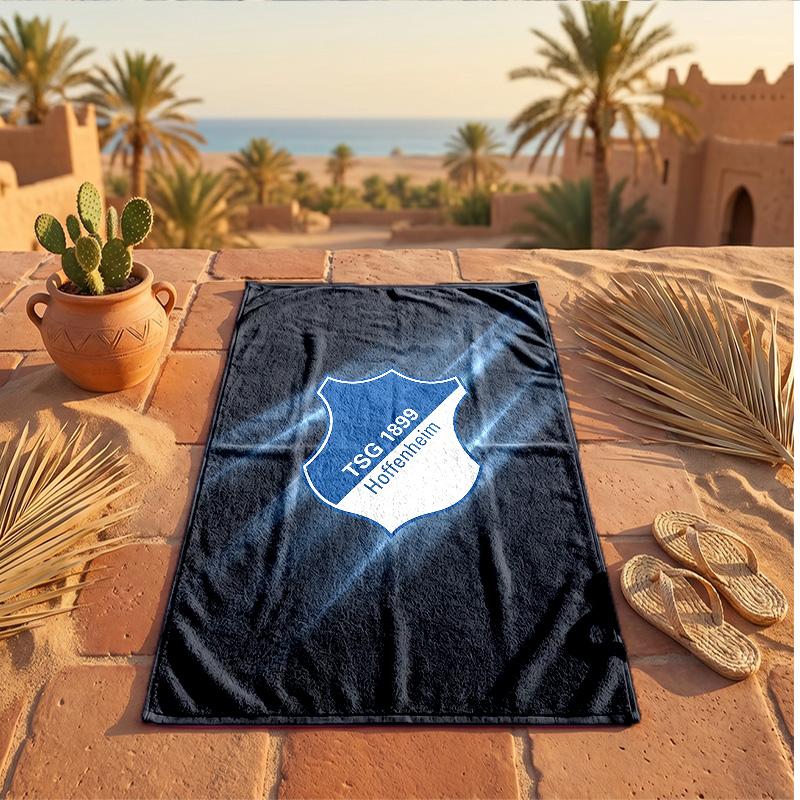 TSG Hoffenheim FC Print Microfiber Beach Towel Quick Dry Absorbent Large Towel For Beach Swimming Travel
