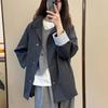 Women's Mid-Length Commuter Trench Coat - Stylish Korean Casual for Spring & Autumn