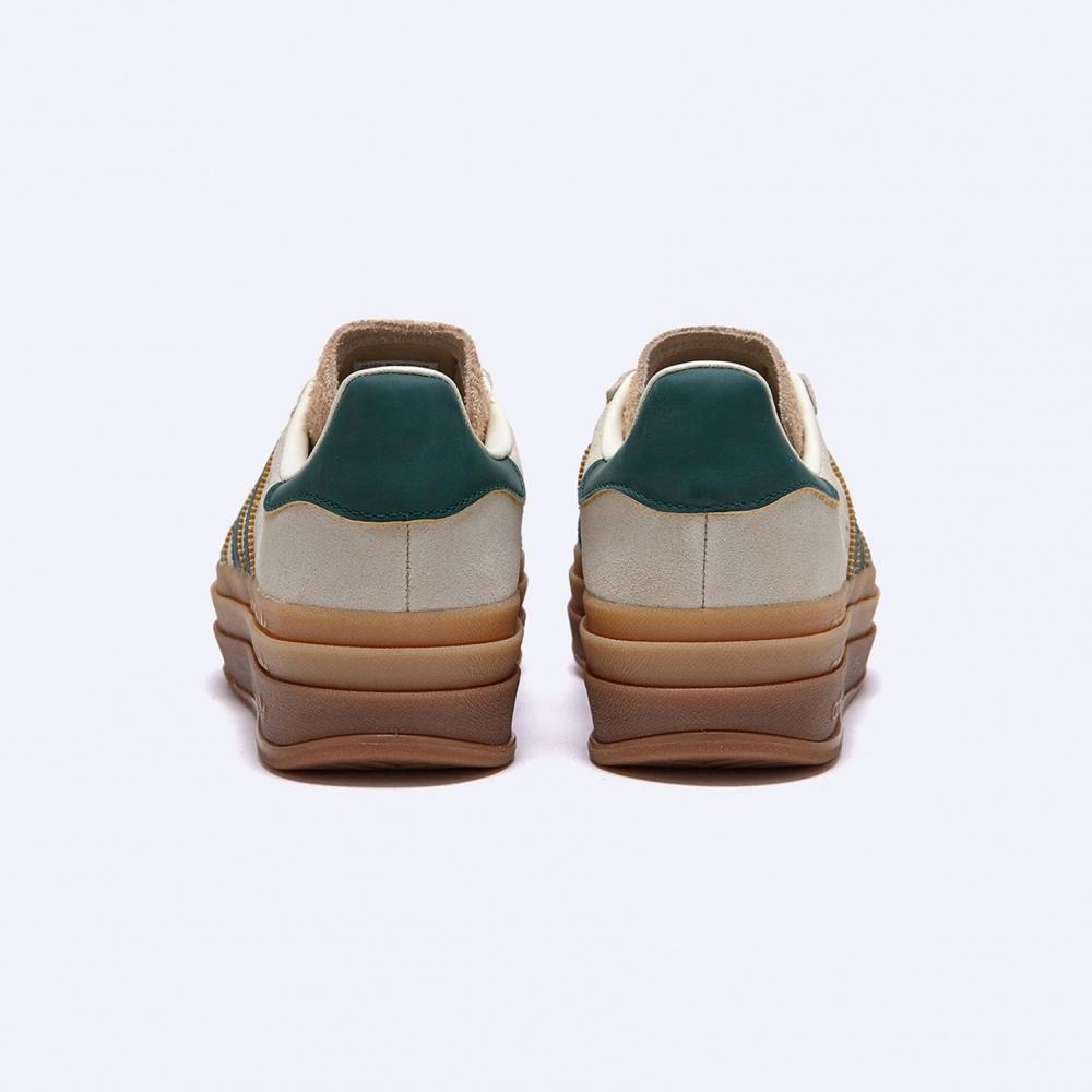 Adidas Gazelle Bold Cream White Collegiate Green Id7056  buy the best  products in the Ayzeze online store