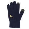 Mizuno Pro Breath Thermo Knit Gloves 12JYAA0114 (Navy/FF/Men's, Women's)
