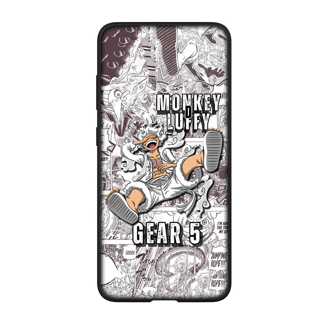 Für Samsung Galaxy S25 S24 S23 S22 Ultra FE Plus A37 A57 A56 A55 A06 A16 A15 A36 A26 A35 A05 A25 A54 A34 Handyhülle Luffy Gear 5 One Piece Anime Cover