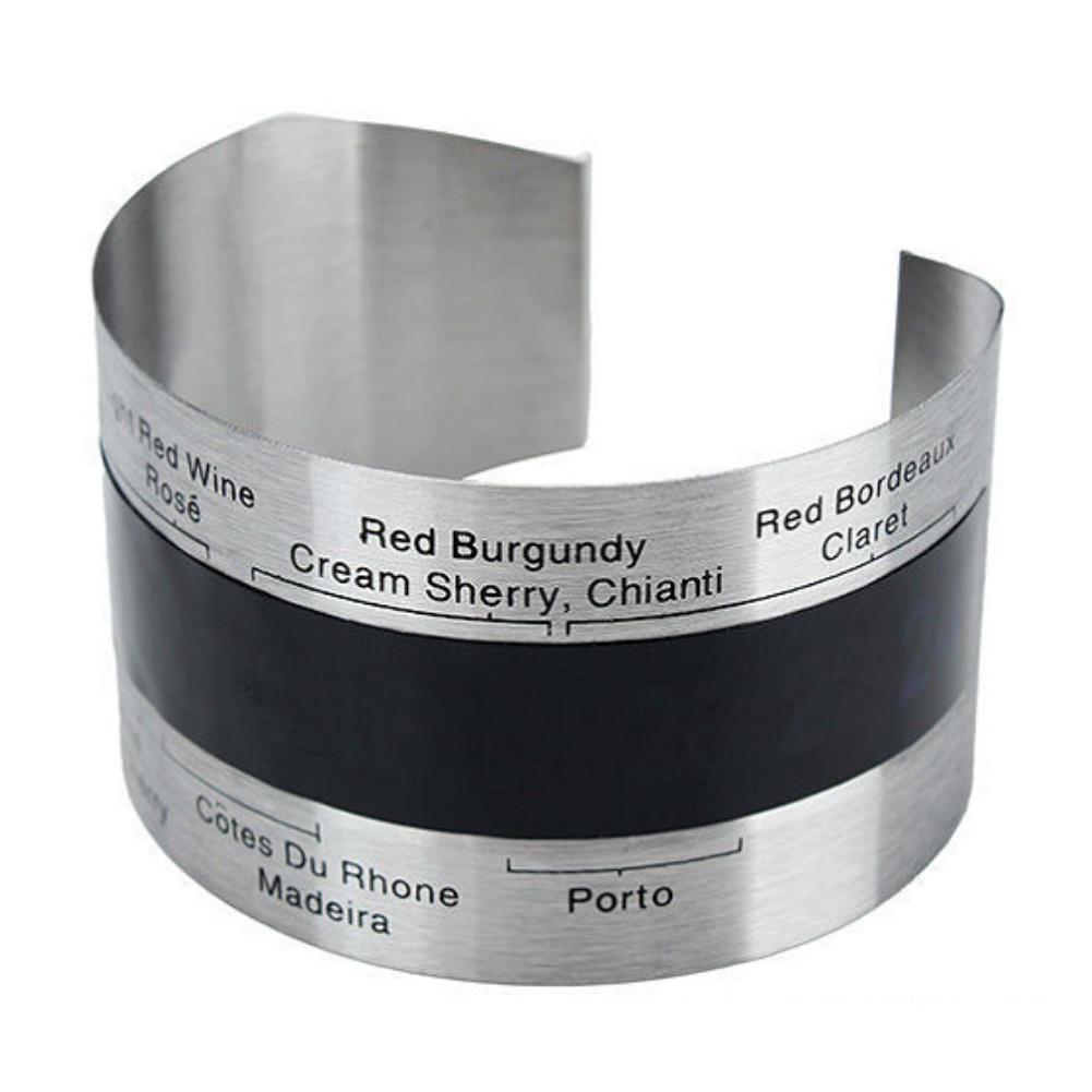 

Wine Bottle Thermometer with Stainless Steel Clipon Bracelet and LCD Screen Suitable for For beer Bottles Battery China Mainland