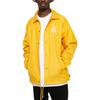 Vans Golden Glow Solid Logo Print Single-Breasted Polo Jacket Men jackets Yellow VN0A5KEYLSV