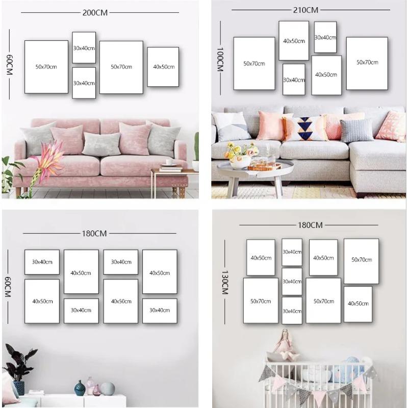 Nordic Cartoon Mouse Cat Goose Bird Bee Mushroom Wall Art Posters and Prints Canvas Painting Wall Pictures Baby Kids Room Decor