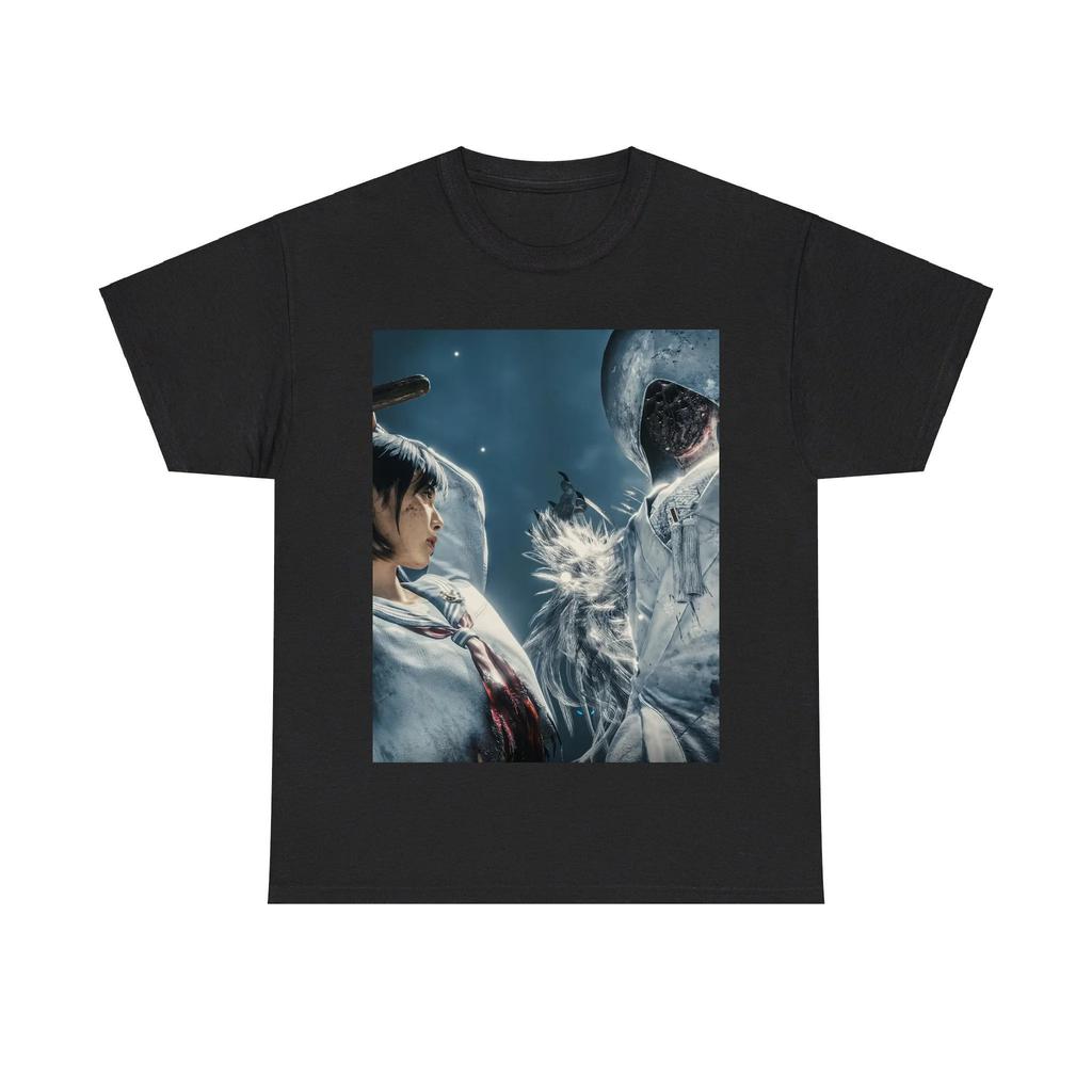New  Horror GameSilent Hill F Graphic Printed Tshirt Gaming Lover Unisex T Shirt Vintage Men Women Cotton Tee Harajuku Y2k Tops