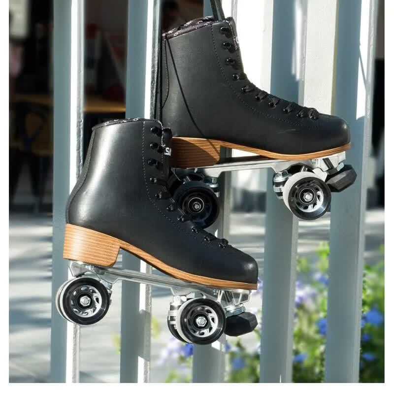 MDUG DuPont Breathable Microfiber Double-Row Roller Skates