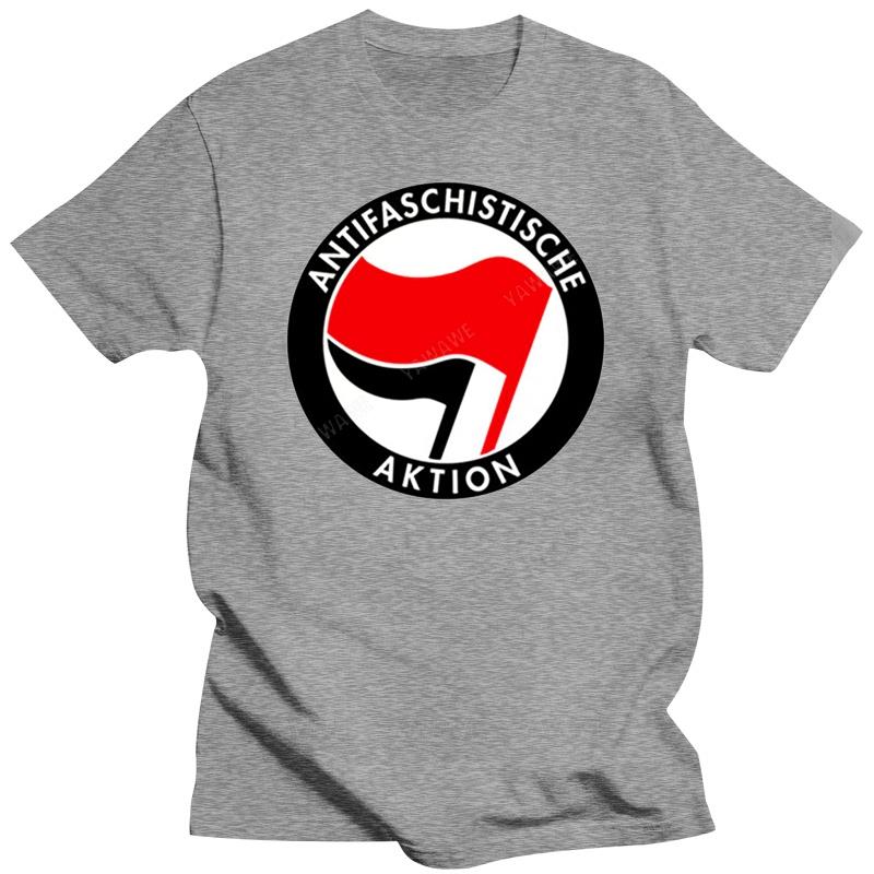 

Чоловіки І Чоловіки Принт Антифа Хіп-хоп Футболка Круглий Виріз Короткий Рукав Літня Повсякденна Унісекс Футболка Підліток Бавовняна Футболка Модний Топ 4XL