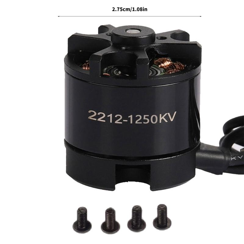 Lightweight 3115 1250KV Brushless Motor Replacement for FPV Racing FPV Frame Drones Replacement Accessories