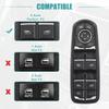 ACROPIX Front Left Driver Side Master Power Window Switch Fit for Porsche Cayenne (92A) 2014-2021 No.7PP959858AE - Pack of 1 Black