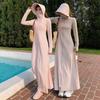 Long full body sunscreen clothes women's 1011 summer new ice silk thin sunscreen clothes ice feeling UV protection dress