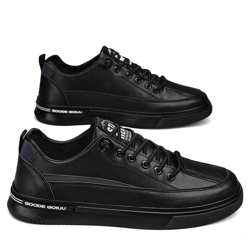 Fashion 2025 Sneaker Men Designer Sport Shoes Fashion Casual Microfiber Leather Fabric Breathable Height Increased Flat Platform Shoes