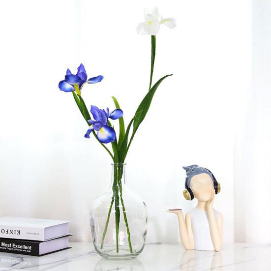 1 Bouquet Handcrafted Fake Flower Flexible Bright-colored Beautiful Everlasting Faux Flowers Gardening Supply