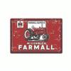 Farmall Vintage Metal Tractor Tin Sign USA Retro Wall Art Rustic Home Decor Kitchen Bathroom Bedroom Wall Decor