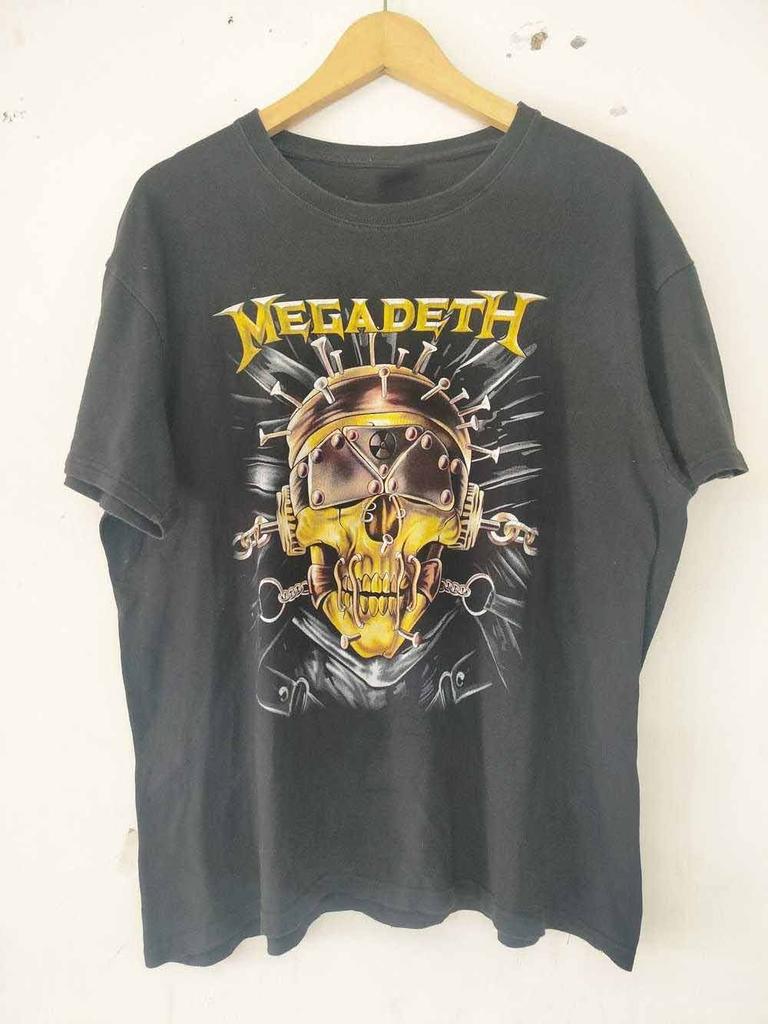 Megadeth Band gRAPHIC Concert T Shirt Black Unisex S-5XL 2B0098