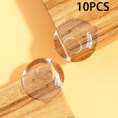 10 Pièces Protection Silicone Bébé Enfant Bord de Table Coin Protection Couverture Enfants Bord Anti-collision & Protections
