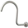 Braccio di Estensione per Soffione Doccia ad Alta Posizione a Forma di S Tubo di Estensione Doccia Braccio 1/2 Accessori Bagno Compatibile con Soffione Pioggia