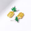 Women Lovely Cartoon Pineapple Shape Earring/Necklace Elegant Fashion Jewelry