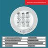 Ailangke LED Motion Sensor Emergency Ceiling Light