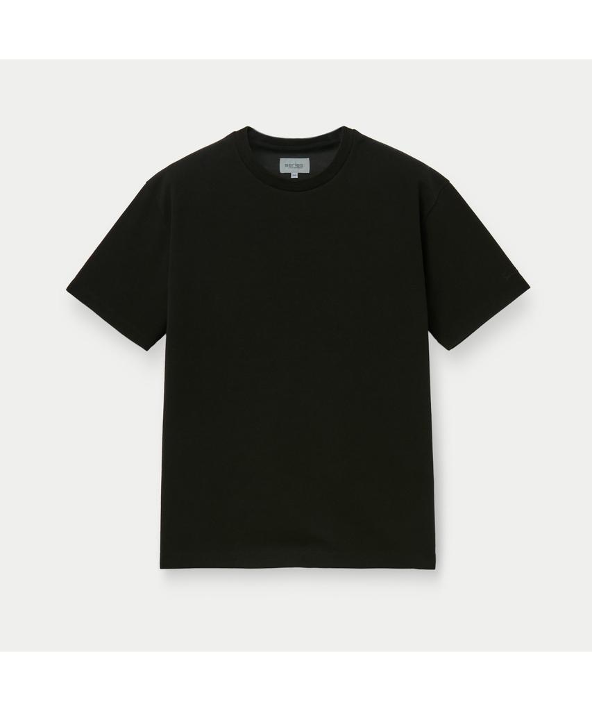 Silijeu Basic Standard Short Sleeve T-Shirt Satam26671Bkx