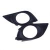 LH & RH Side Front Bumper Fog Light Bezel Cover For Nissan Versa Sunny 2011-2013