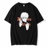 Japanischer Anime Jujutsu Kaisen Lustiger Grafikdruck Harajuku Y2k Herren Tops Vintage 100% Baumwolle Herren T-Shirt Kurzarm Damen T-Shirts