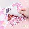 1PCS Makeup Change Stickers Children and Girls Love Beautiful Princesses Change Dressing Stickers Makeup Show Stickers This Book