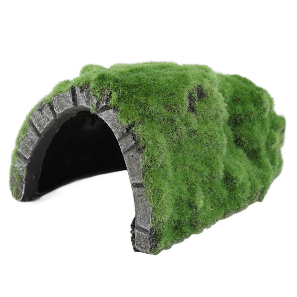 Basking Platform Rock Hideout Cave Resin Tortoise Hideout Rock Reptile Hide Cave Aquarium Use